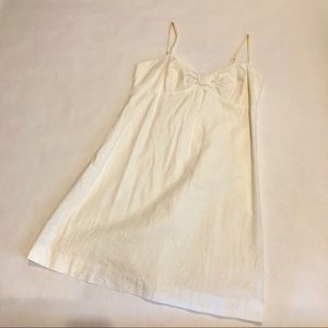 Lilly Pulitzer White Seersucker Sundress